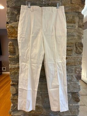 Ralph Lauren Black Label Men’s White Chinos Pants 36x32 Preppy